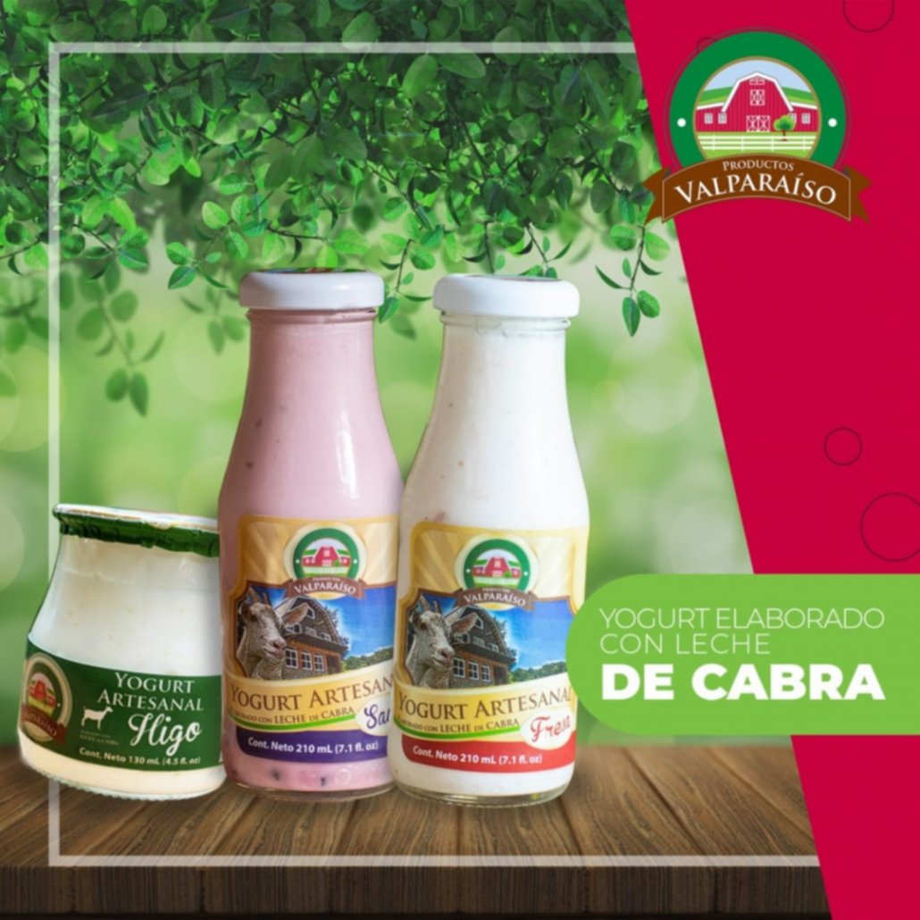 Productos Valparaíso - ¡Nuestro litro de leche de cabra ya está