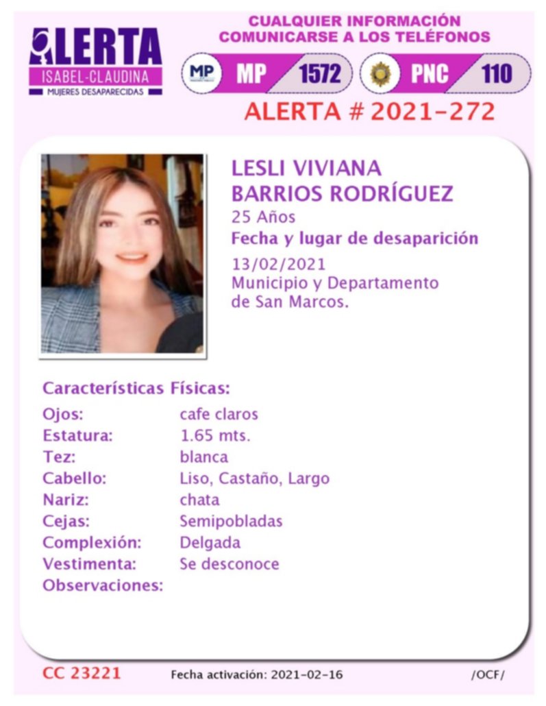 Esposa de presunto agresor sexual Walter Sical Orozco, es buscada por la Policía Esposa de presunto agresor sexual Walter Sical Orozco, es buscada por la Policía
