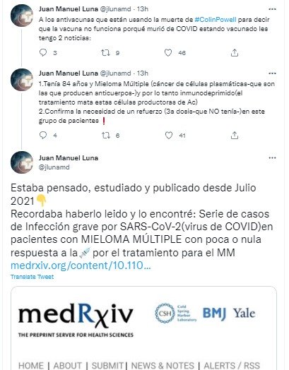 La eficacia real de las vacunas y por qué igual mueren personas de covid