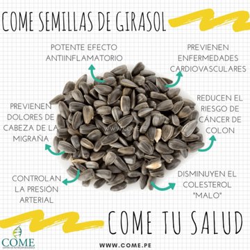 Semillas de girasol: propiedades, beneficios, tres razones para consumirlas