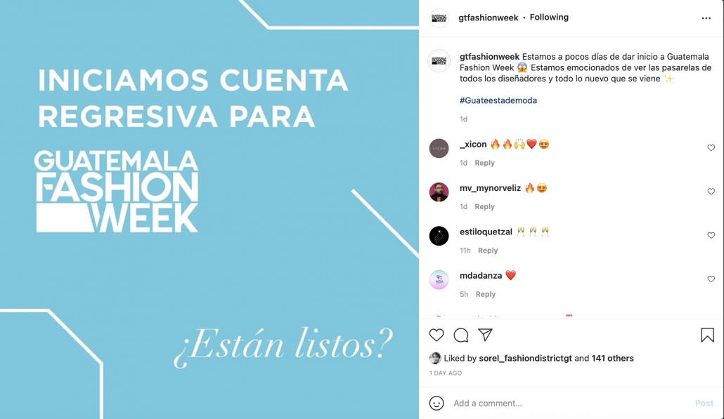 Guatemala Fashion Week: conoce las fechas y quiénes participaran